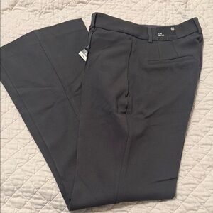Express Gray Flare High RisePants. Size 6S